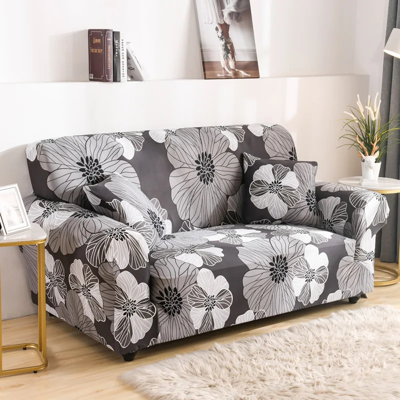

Universal Size 1/2/3/4 Seater Sofa Cover Stretch Elastic Cheap Seat Case Couch Covers Loveseat Sofa Funiture Cover For Home