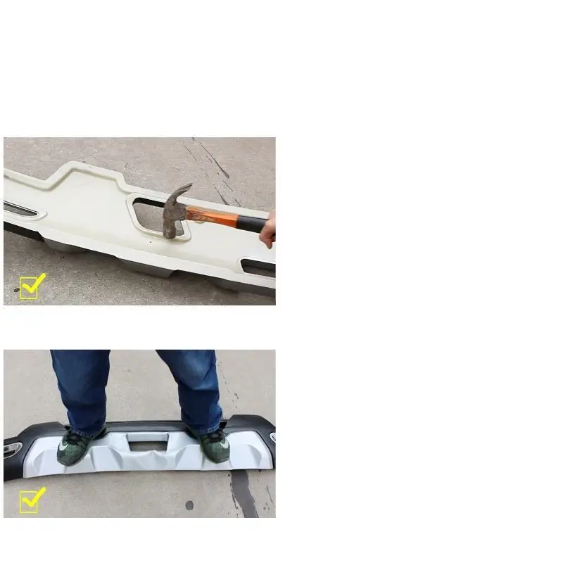 Автомобильные аксессуары внешний Стайлинг передний задний диффузор Tunning