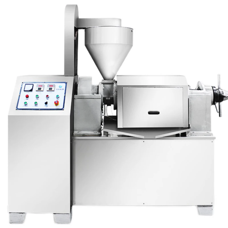 Kopen Elektrische Pinda Sesam Soja Olie Druk Machine Multifunctionele Automatische Spiraal Extractie Presser