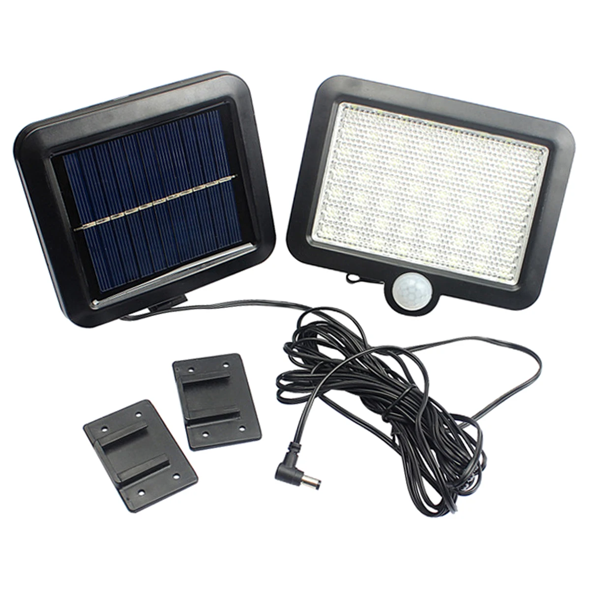 Светодиодный светильник с ИК датчиком движения на солнечной батарее