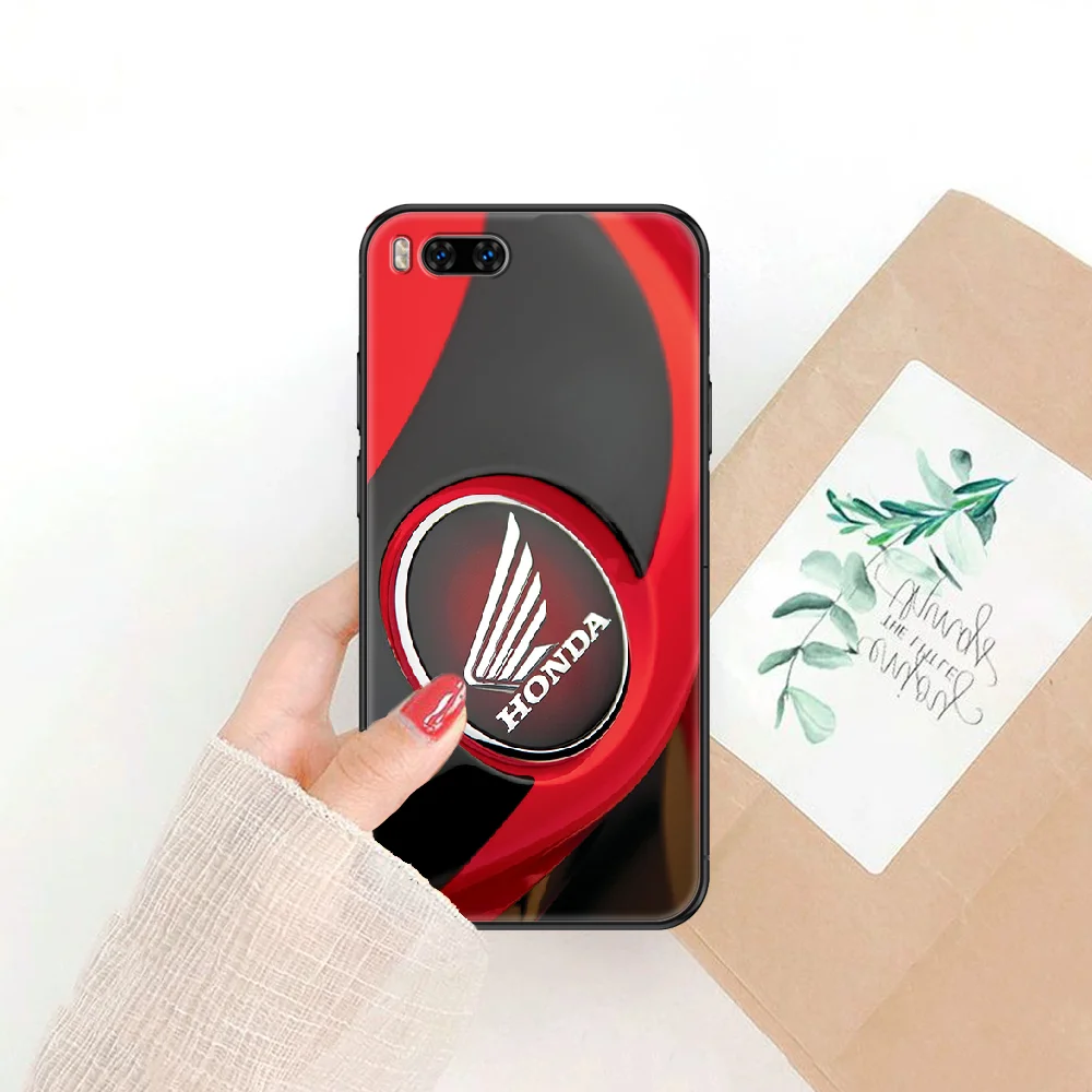 

Hondas Moto car Phone case For Xiaomi Mi Max Note 3 A2 A3 8 9 9T 10 Lite Pro Ultra black trend Etui 3D shell silicone prime