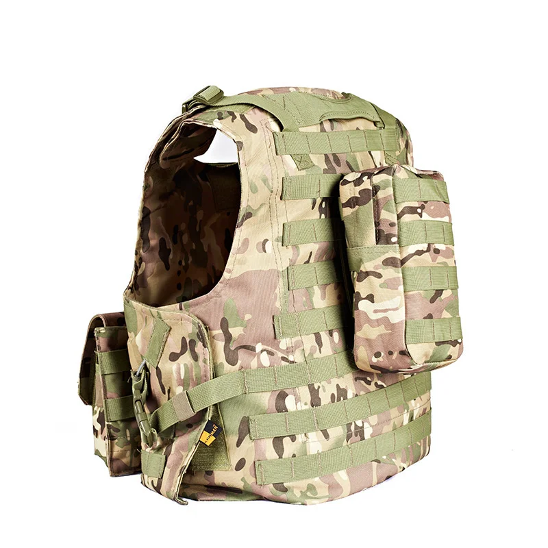 

Outdoor Military Fan Supplies Seal Camouflage Amphibious Tactical Vest Wars Training Hunting Equipment Combat Armor Waistcoat