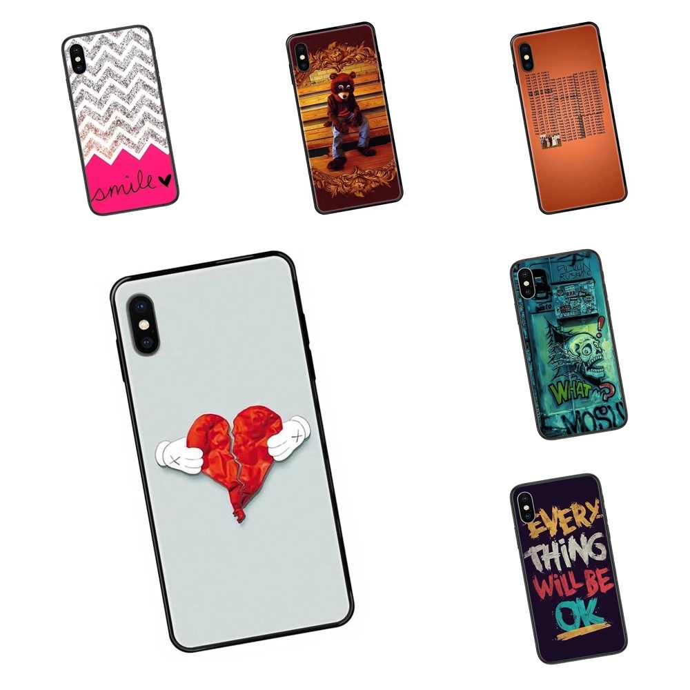 Для aррle iрhone 5 5C 5S SE SE2020 6 6S 7 8 11 12 мини Plus Pro X XS Max XR большой толчок в стиле Канье Уэста