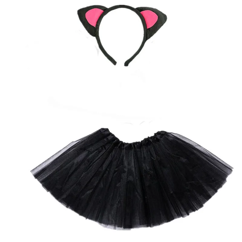 Детские костюмы для костюмированной вечеринки девочек с ушками лисы кота