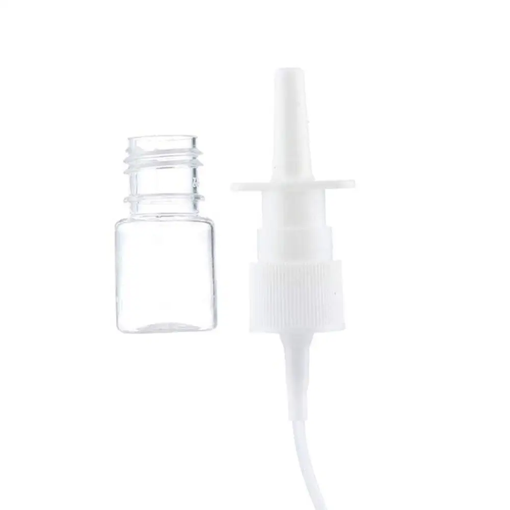 

10ml/20ml/30ml White Empty Plastic Nasal Spray Bottles Spray Pump Sprayer Refillable Bottling Nose Refillable Mist Packagin I4V1