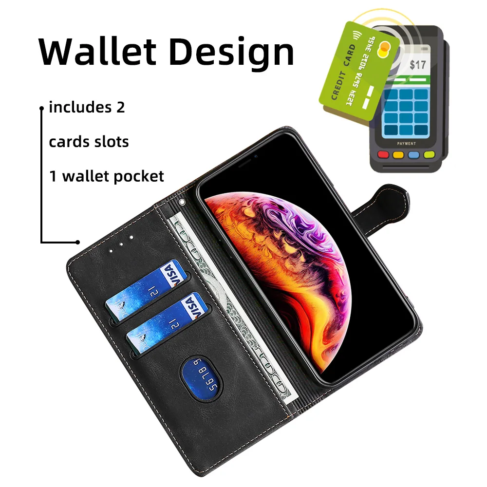 For Samsung Note 4 5 8 9 Case Flip Leather Wallet Cover Phone 10 Pro Lite 20 Plus Cases | Мобильные телефоны и аксессуары