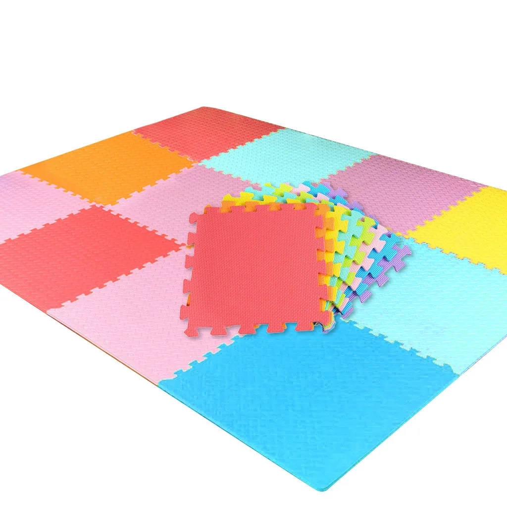 

Kikids Play Mat Multicolor Puzzle Exercise Mat Eva Foam Floor Safe Playmat High Quality Children's Baby Floor Mat