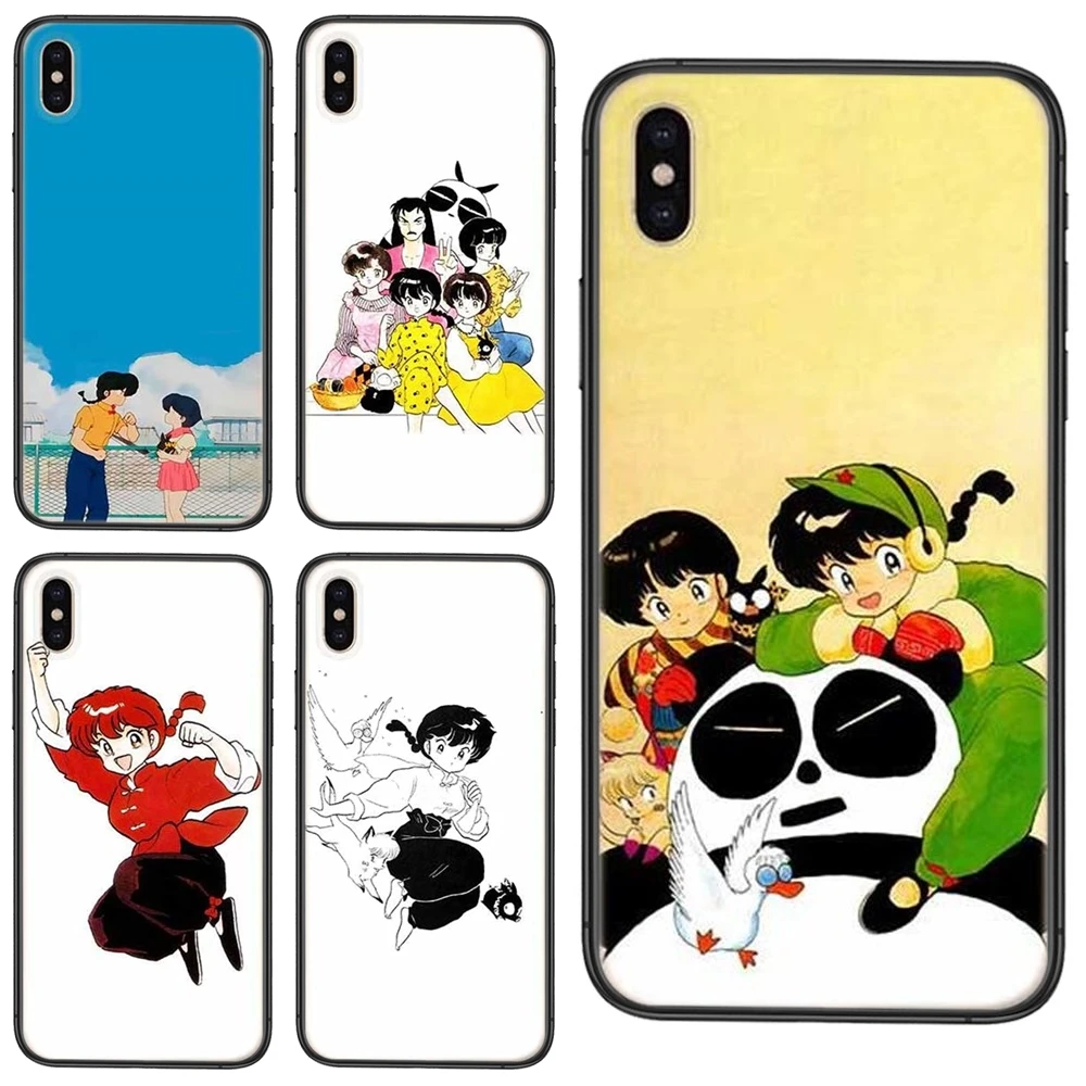 Милые милые аксессуары в стиле аниме Ranma, чехол для телефона Xiaomi Mi11 Mi 11 Pro Ultra Lite 10T 10S Mi9 Poco X3 NFC F3
