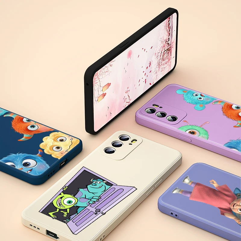 

Cute Monsters Inc Phone Case For OPPO Reno 6 5 5K 5F 4F 4Z 4 3 2 2F 2Z Z Pro Plus Lite 5G Liquid Silicone Soft