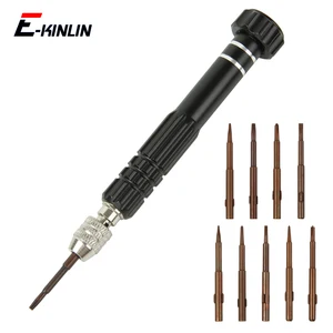 precision disassemble magnetic torx cross pentalobe head screwdriver bit repair kit for iphone android mobile phone open tool free global shipping