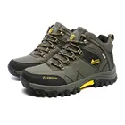 YT585188 уличные высокие походные ботинки со шнуровкой, Спортивная мужская обувь для активного отдыха, альпинизма, горного туризма, Нескользящая дышащая обувь