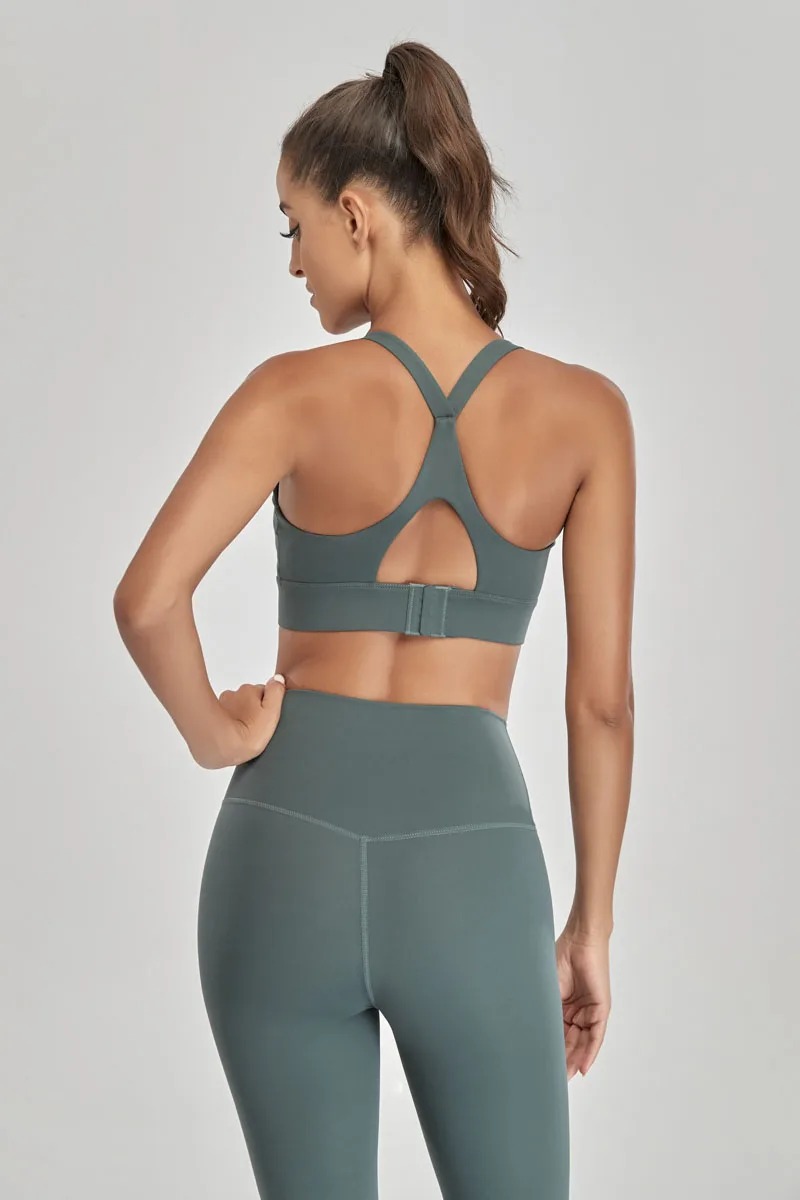 

High Waist Gym Leggings+Padded Push Up Sports Bra Sportswear TrackSuit Women Plus Size Vital Seamless Yoga Set Fitness Clothing