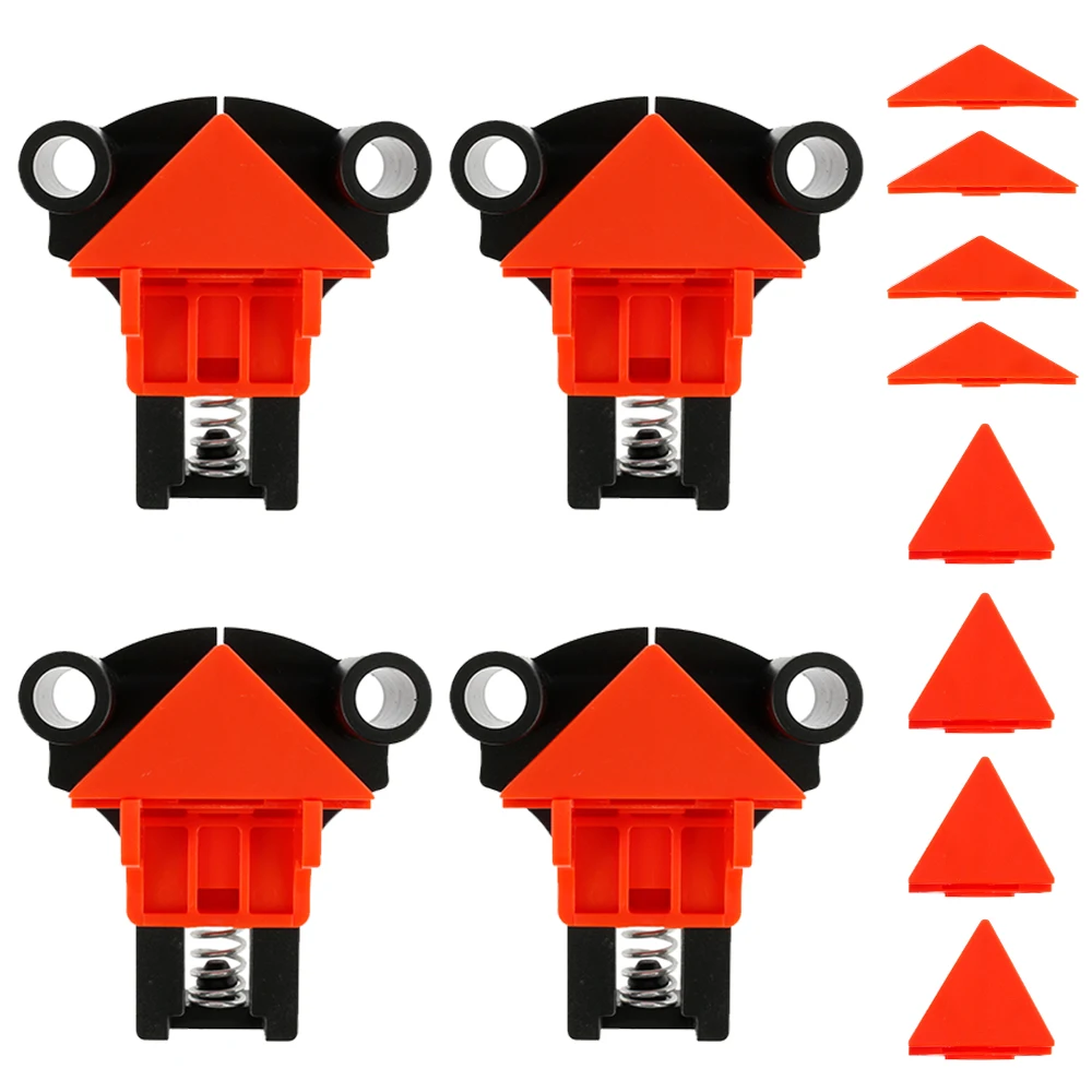 

4 Pcs Wood Angle Clamps 60/90/120 Degree Right Angle Clamp Corner Mate Woodworking Hand Fixing Clips Hand Tool DIY Fixture Tool