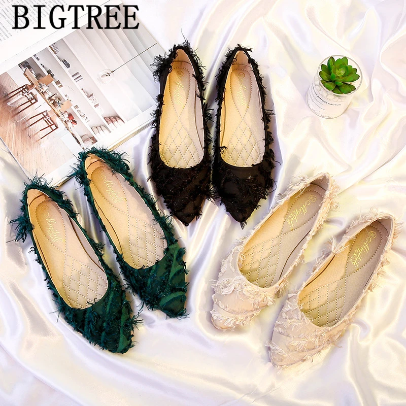 Женские туфли на плоской подошве винтажные зеленого цвета толстой 2024