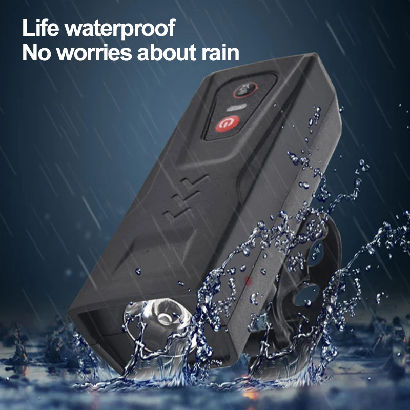 

Фсветильник велосипедный Аккумуляторный с зарядкой от USB, 300 лм, 120 дБ