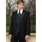 Новый Классический мужской костюм Smolking Noivo Terno, облегающие вечерние костюмы Easculino для мужчин, черный, мужской брикет, для выпускного вечера