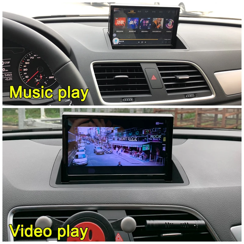 Автомобильный мультимедийный плеер Android 11 4 + 32 ГБ GPS-навигация для Audi Q3 8V 2011 ~ 2018 MMI 2G