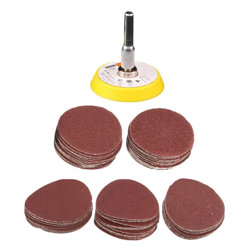 

51pcs/set Grinding Wheel 50mm Sanding Disc With Pad Polishing Thread M6x1