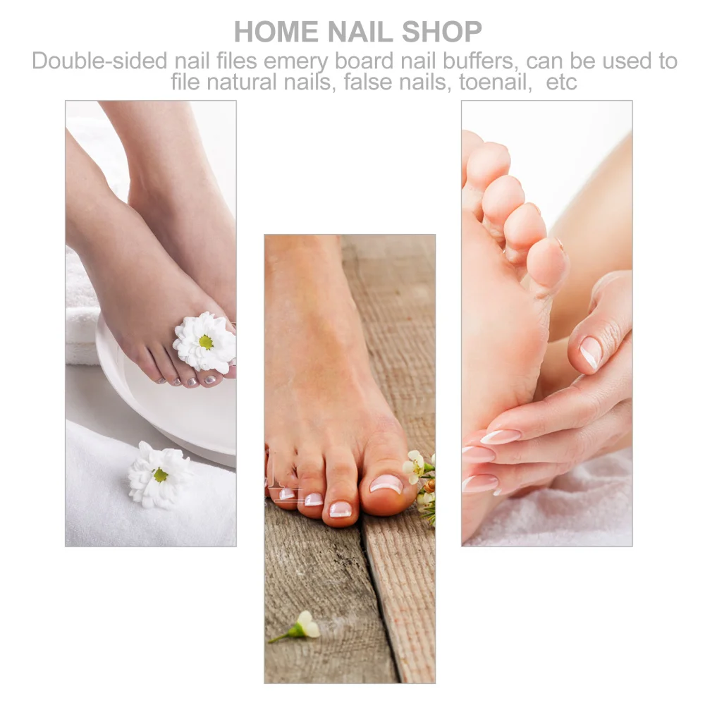 

8pcs Nail File Tools Nano Files Buffer Emery Board Polishing Nail Art Tools