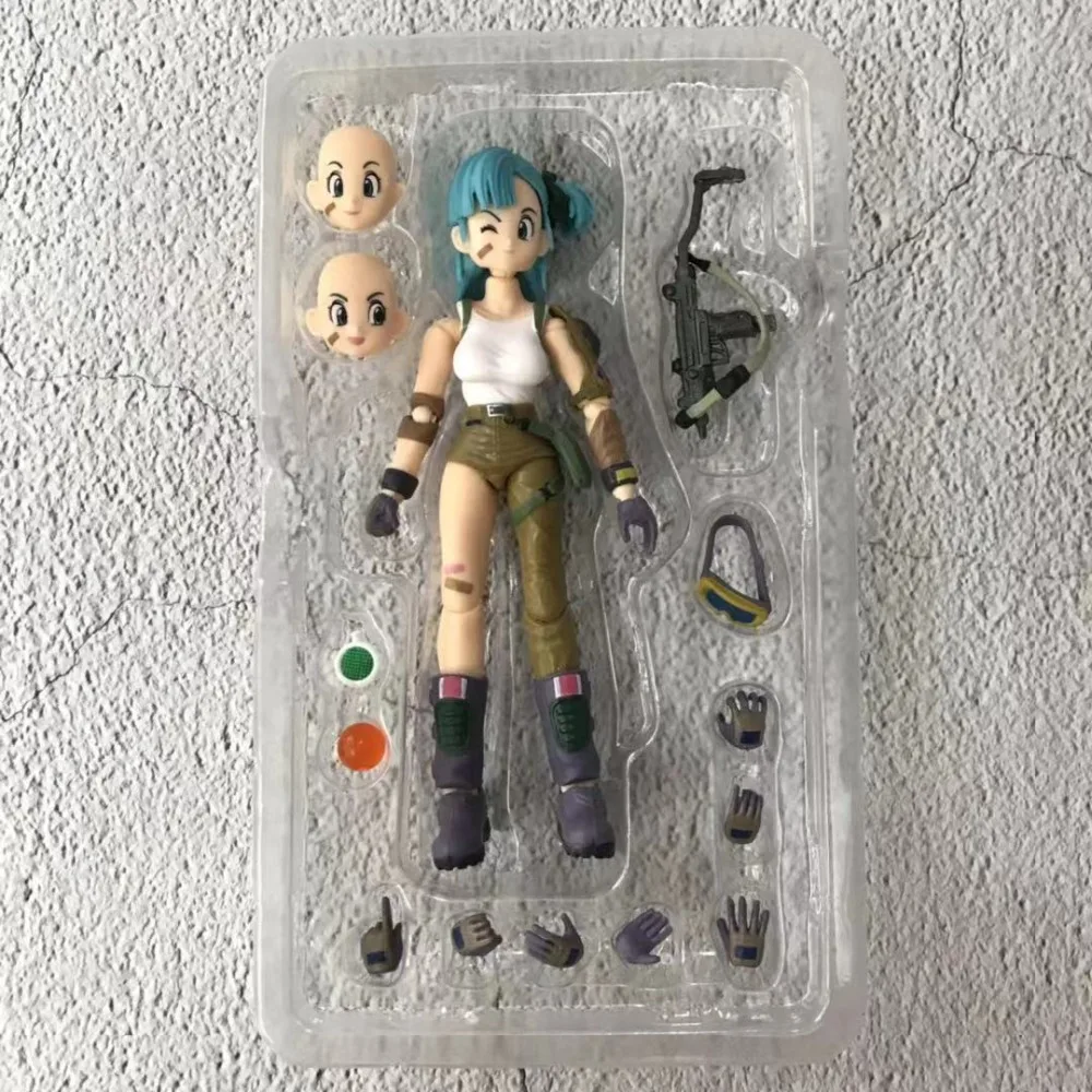Dragon Ball Z Bulma подвижные фигурки ПВХ Коллекционная модель игрушки brinquedos для подарка на Рождество