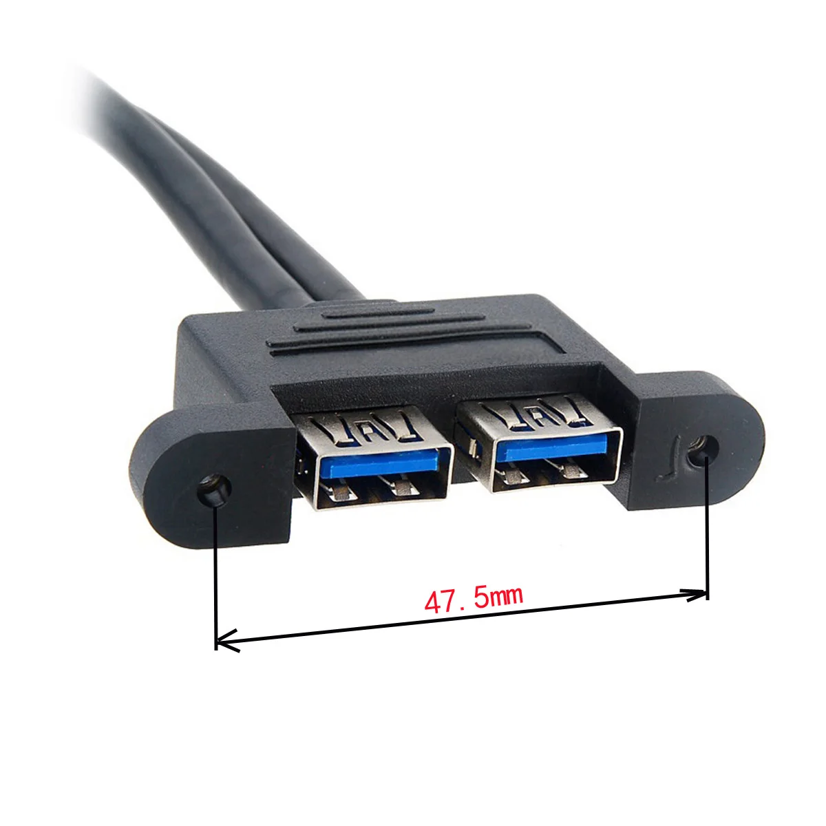 CY USB Header Cable 20 Pin USB Motherboard Cable Dual Port USB 3.0 Female Panel Type to Motherboard 20Pin Header cable 50cm
CY USB Header Cable 20 Pin USB Motherboard Cable Dual Port USB 3.0 Female Panel Type to Motherboard 20Pin Header cable 50cm