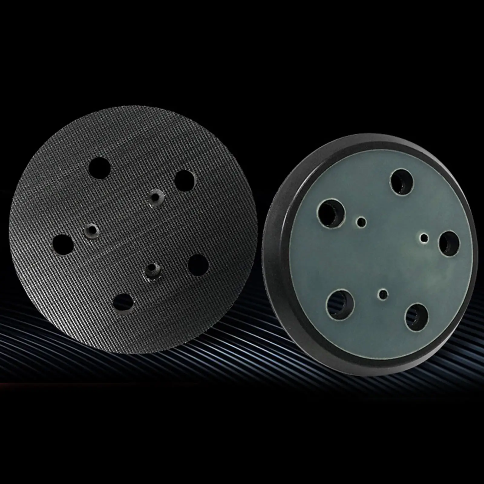 

5-дюймовые шлифовальные диски, задняя часть для шлифовальной машинки, черный цвет