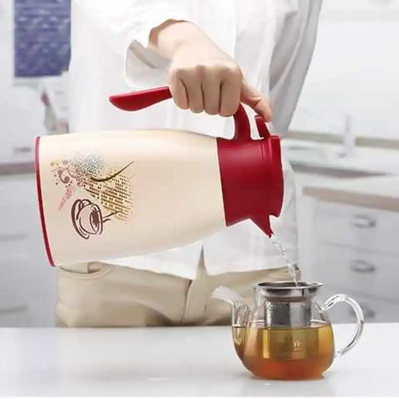 Insulation Pot Household Glass Liner Thermos European Vacuum kettle Small Kettle Insulated Cup Stainless | Дом и сад