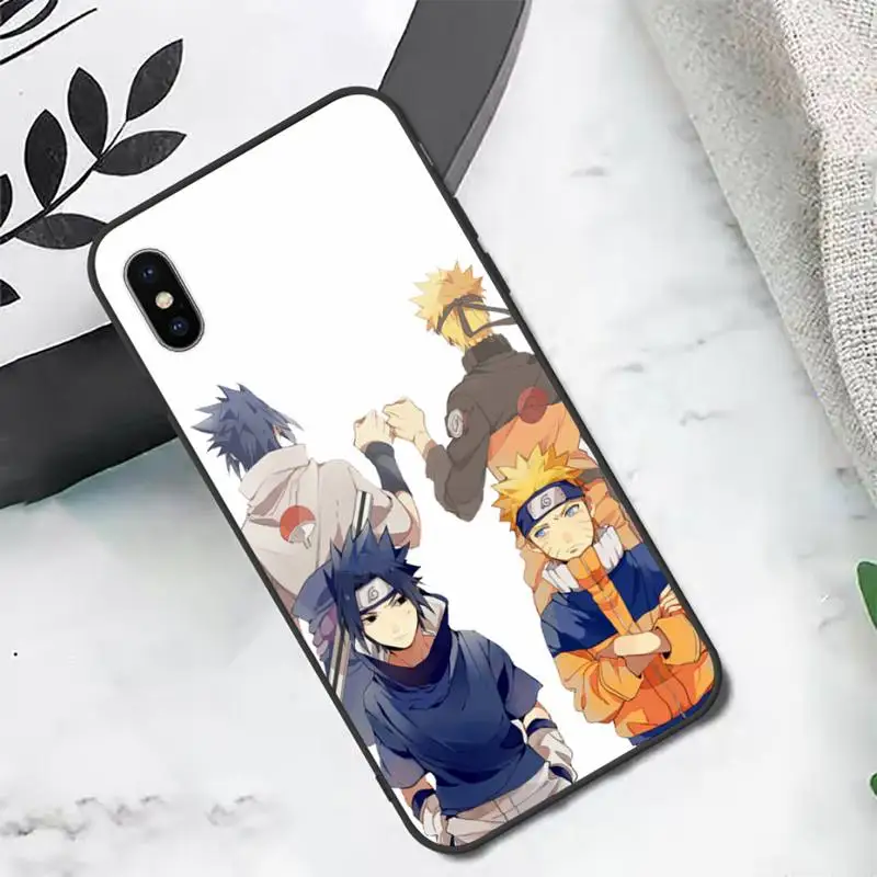 

Naruto Kakashi Japanese anime Phone Case Candy Color for iPhone 6 7 8 11 12 s mini pro X XS XR MAX Plus