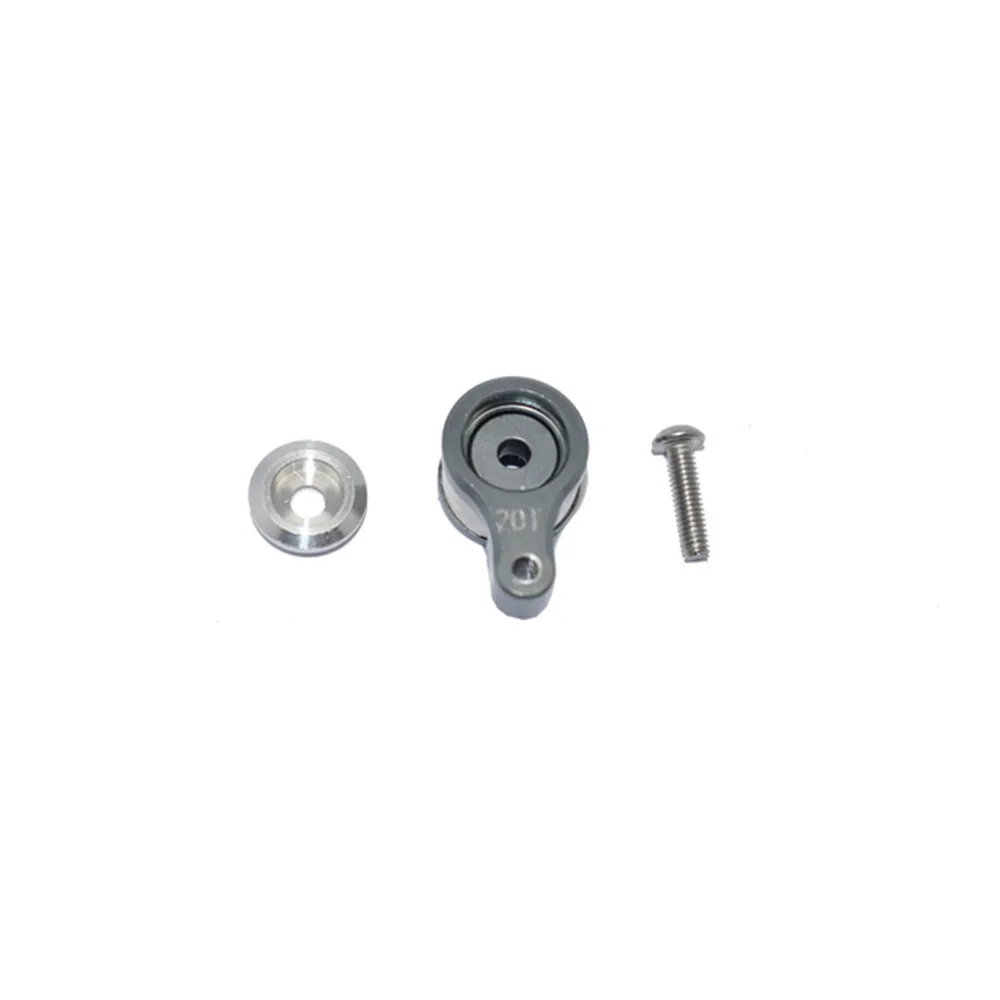 

Blue/Black/Green/Grey Optional Metal 20T Steering Gear Arm Kit Set Replacement Parts for LOSI 1/18 Mini-T 2.0 2WD Stadium RC Car