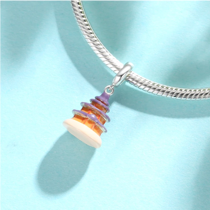 

Ancient Civilized Buildings Charm Pendant for Original Bracelet Bangle DIY Making 100% Genuine 925 Sterling Silver Beads