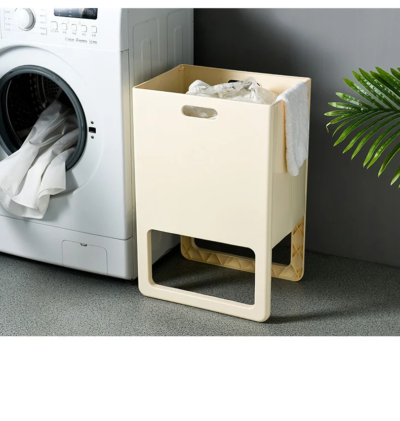

Collapsible hamper home dirty clothes storage basket laundry bathroom portable