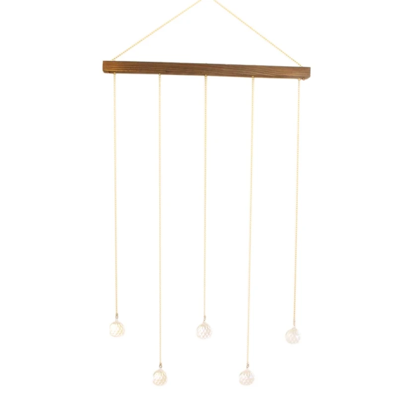New Wooden Stick Hanging Photo Display Macrame Wall Pictures Organizer Home Decor with Wood Clips and Post Cards ll | Дом и сад