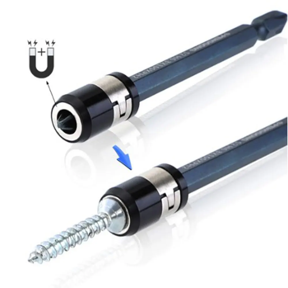 Magnetic Ring metal screwdriver head magnetizer universal magnetic ring steel sleeve Electric Phillips Screwdriver Bits heads