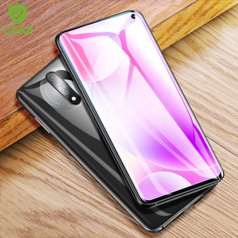 Изогнутая 3d пленка CHYI для Xiaomi Redmi K30i защитная с полным покрытием нано