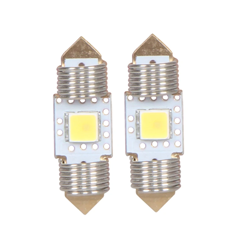 Лучшая цена автомобильные аксессуары 12 SMD COB Светодиодный белый светильник