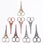 Цветные Ножницы из нержавеющей стали, 1 шт., европейские ретро классические ножницы для вышивки, для дизайна ногтей, ножницы в форме аиста резаков, инструмент