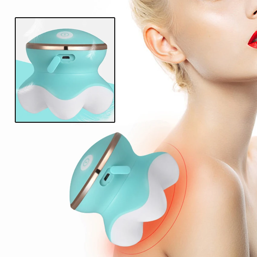 

Electric Cupping massage Guasha Scraping EMS Body massager Vacuum Cans Suction Cup IR Heating Fat Burner Slimming