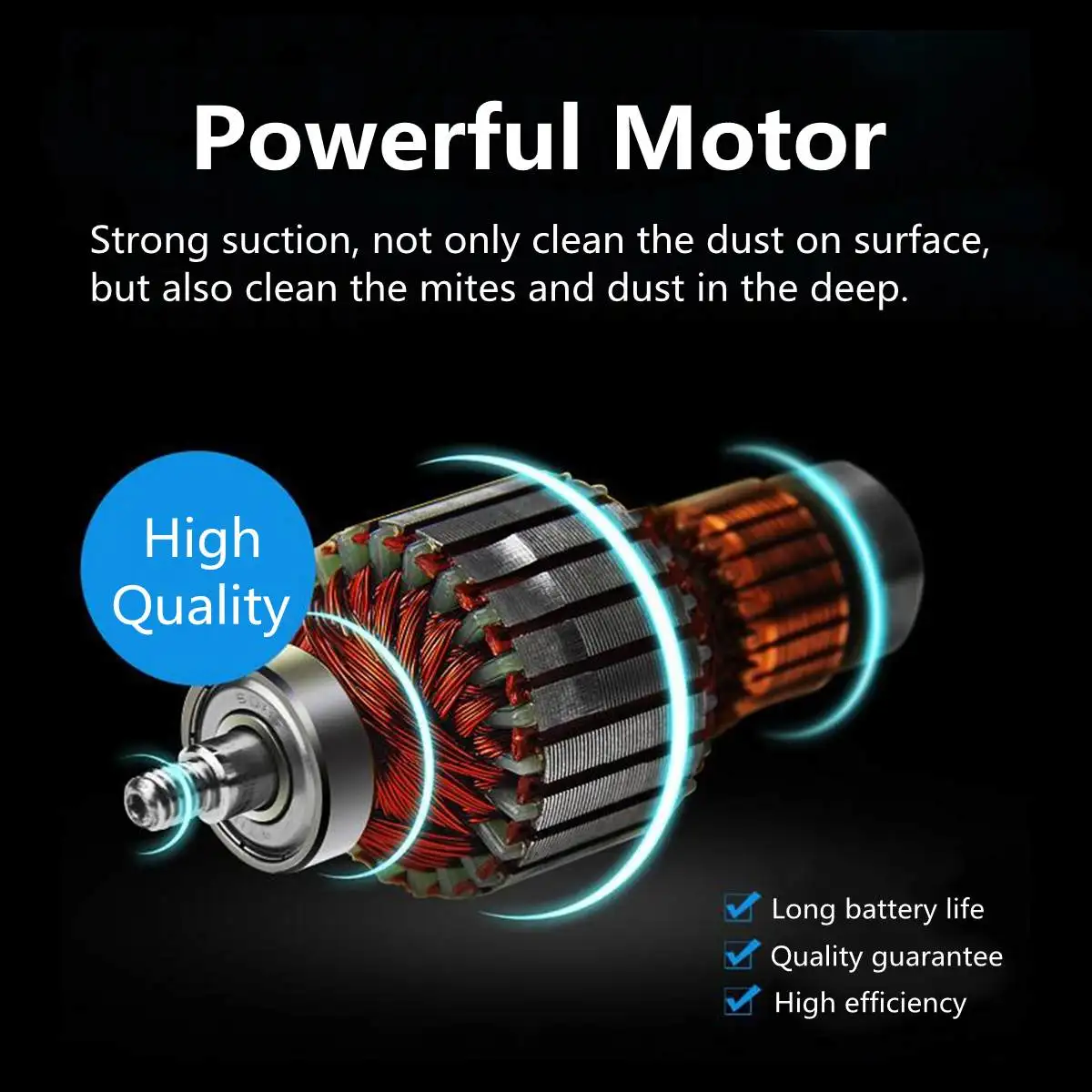 

300W Mites Vacuum Cleaner 220V UV Sterilization Handheld Home Bed Mattress Cleaners Mini Household Cleaning Appliances 5M Cable