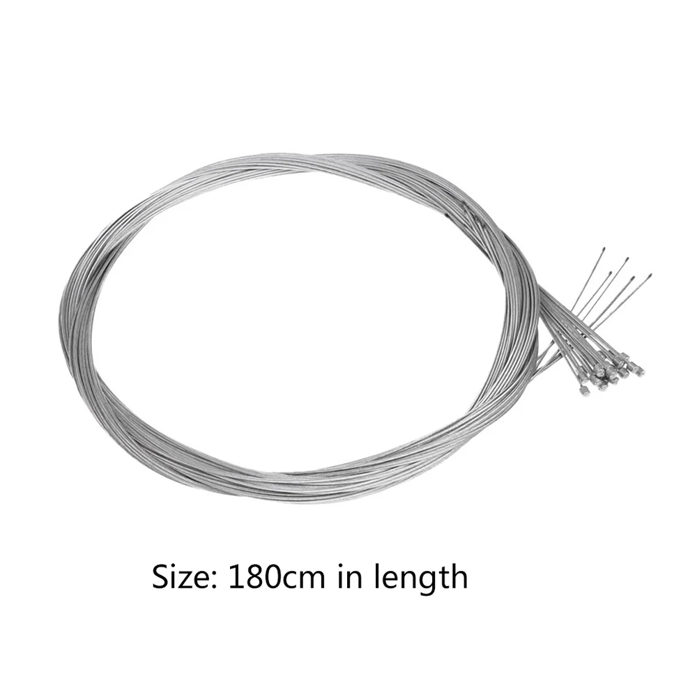 

10/20pcs Bicycle Brake Line Galvanized Steel Wire Bike Cycling Accessories 1.8M Road Bike Bicycle Brake Inner Wire Cable Line