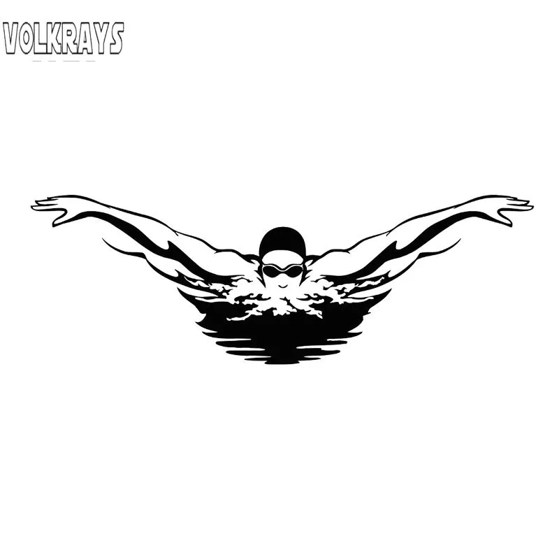 Volkrays индивидуальные автомобильные наклейки для плавания бассейна спортивные