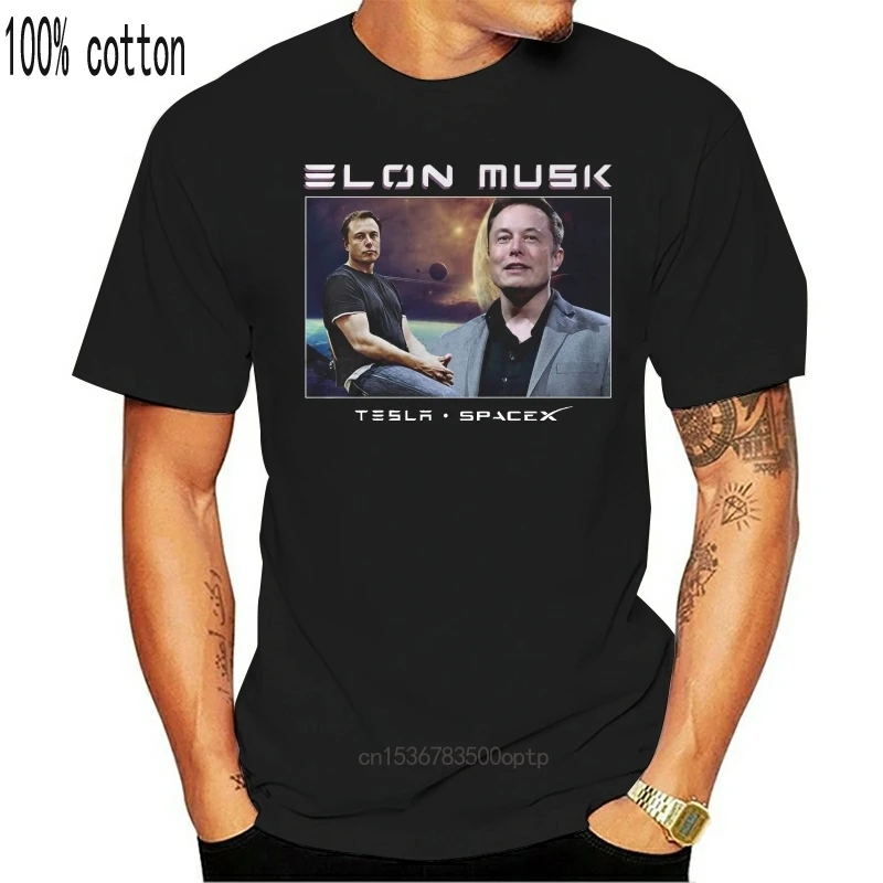

Elon Musk 90s Vintage Unisex Black Tshirt men t shirt