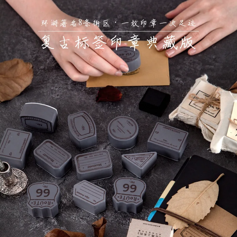 Keep walking серия штамп DIY Ремесло Деревянные и резиновые штампы для скрапбукинга