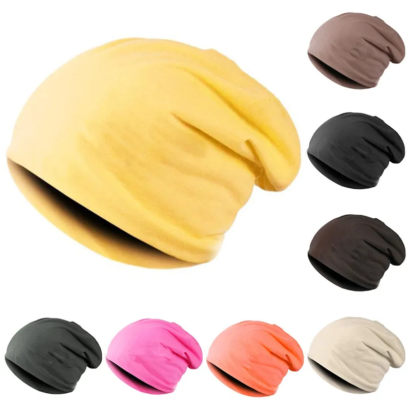 

New Unisex Slouchy Hat Classic Male Casual Solid Color Hats Female Fashion Hip Hop Hats Beanie Cap For Women Men