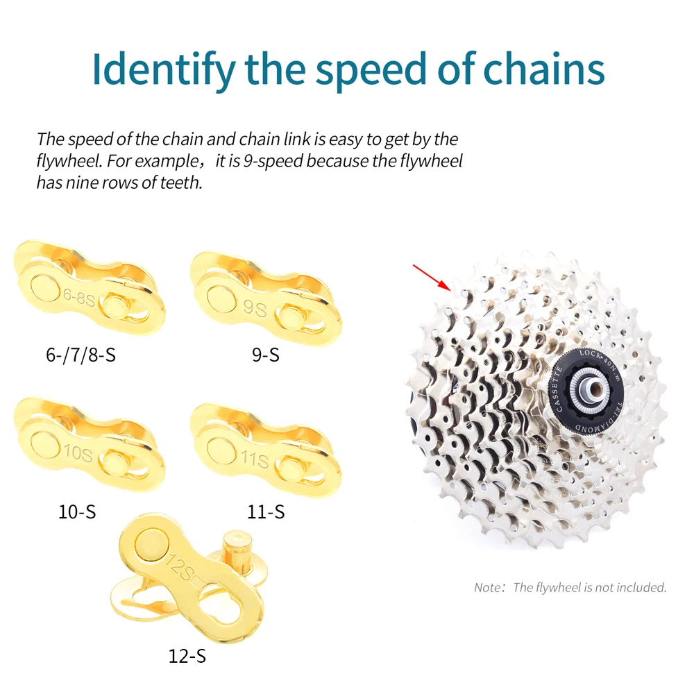 10 шт 6/7/8/9 инструмент для демонтажа цепи велосипеда (/10/11/12 Скорость соединитель