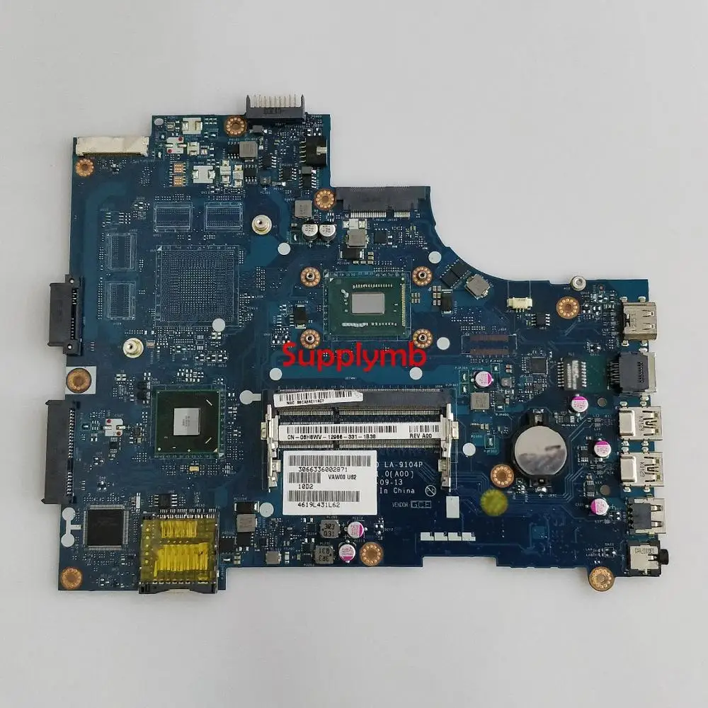 CN-06H8WV Mainboard VAW00 LA-9104P 1007U CPU for Dell Inspiron 3521 5521 NoteBook PC Laptop Motherboard 06H8WV 6H8WV Tested