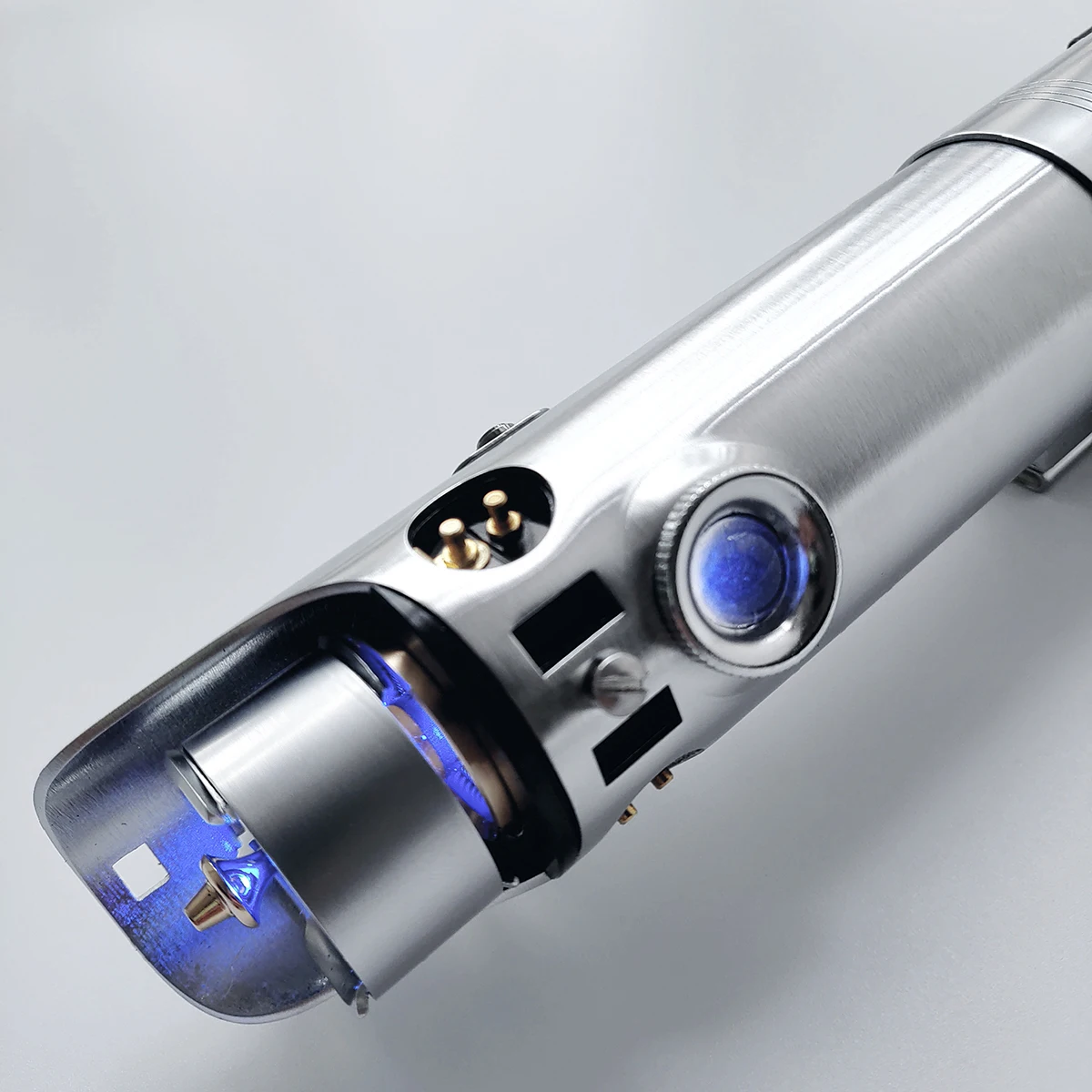 LGT металла рукоять Graflex Люк Скайуокер коллекция base горит световой меч для тяжелых дуэли с запереть sound blaster изменение цвета