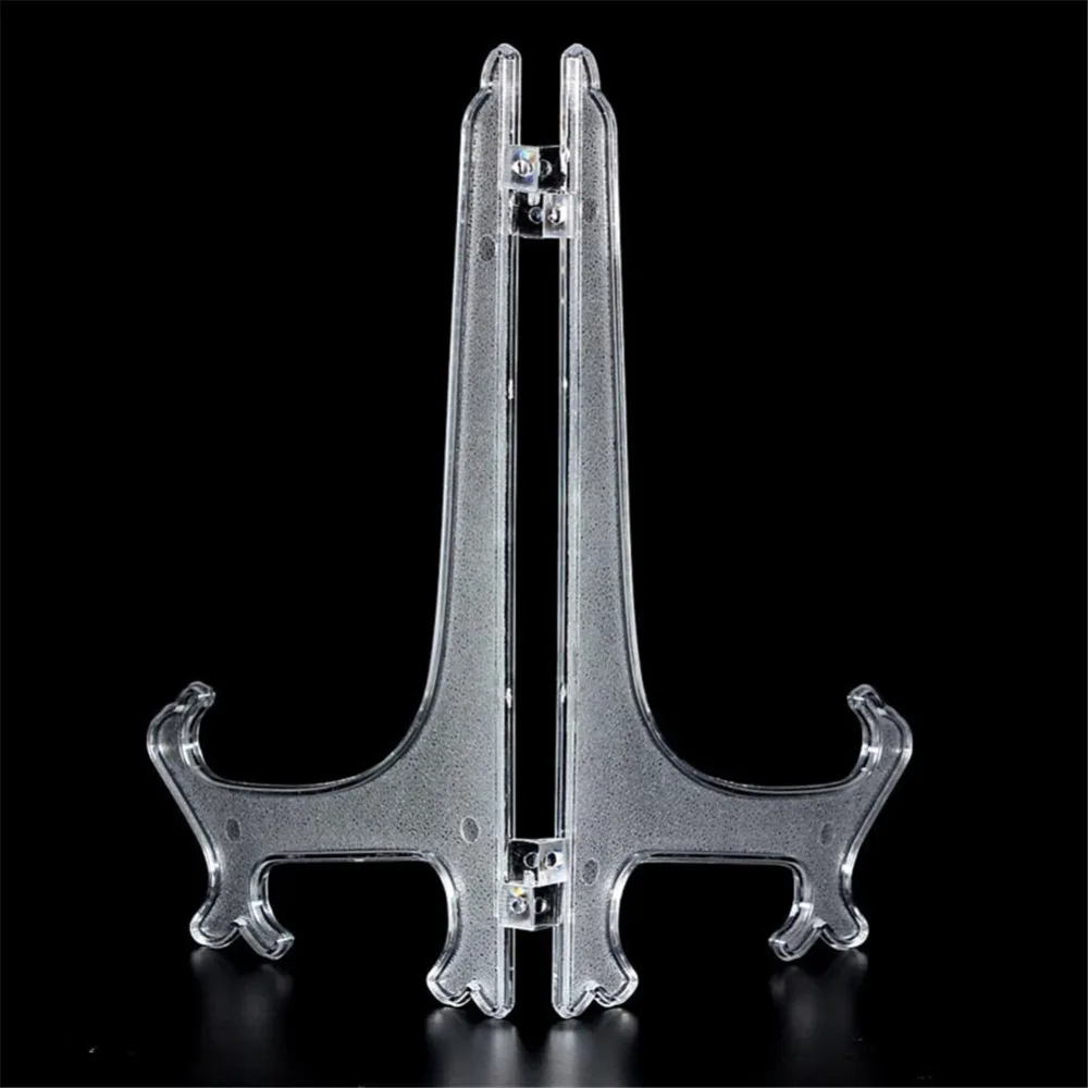 Прозрачная фоторамка кронштейн Складная рамка Кристальный лоток Клэр большой