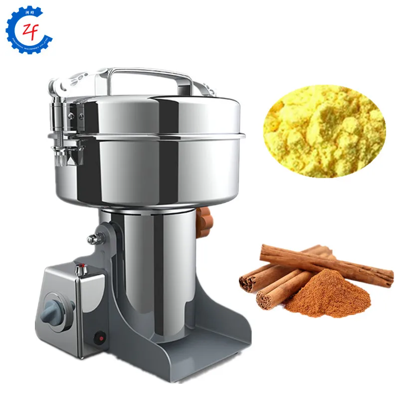 Multifunctional Chinese dry herb powder making machine red chilli spice grinding grinder 