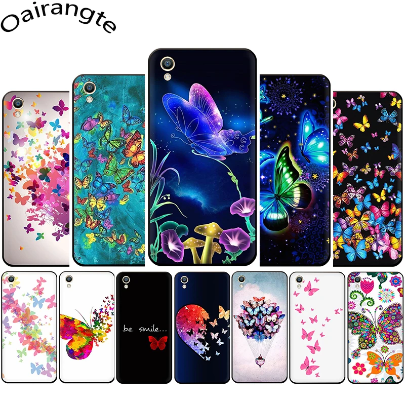 Силиконовый чехол для телефона Fantasy Colorful Butterfly OPPO A1K A5 A9 Reno Z 2 10X Realme 3 5 Pro Q X Lite |