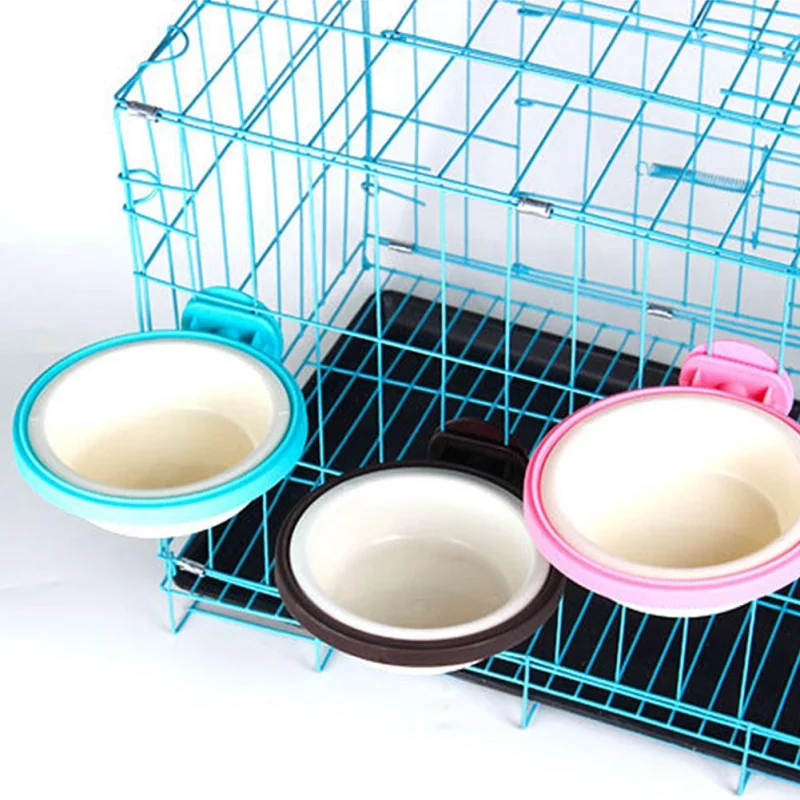 Миска для воды питомцев съемная подвесная кормушка клетки попугая собаки птицы |